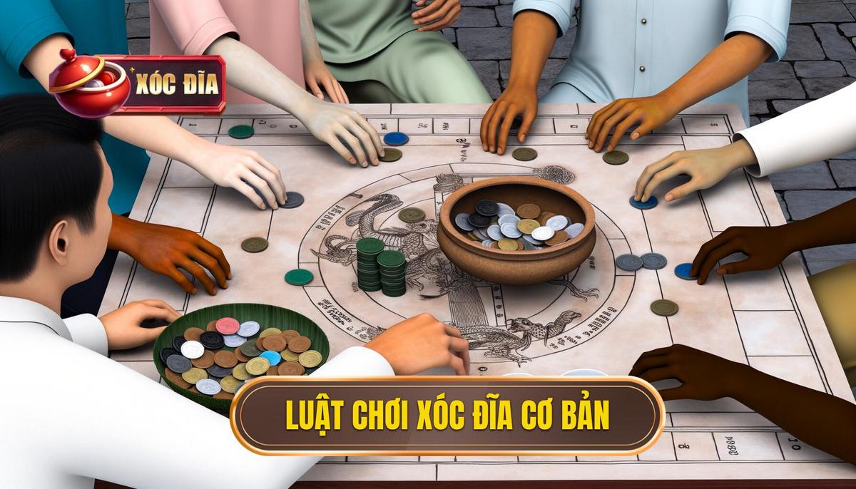 2. Luật Cơ Bản Trong Cách Chơi Xóc đĩa