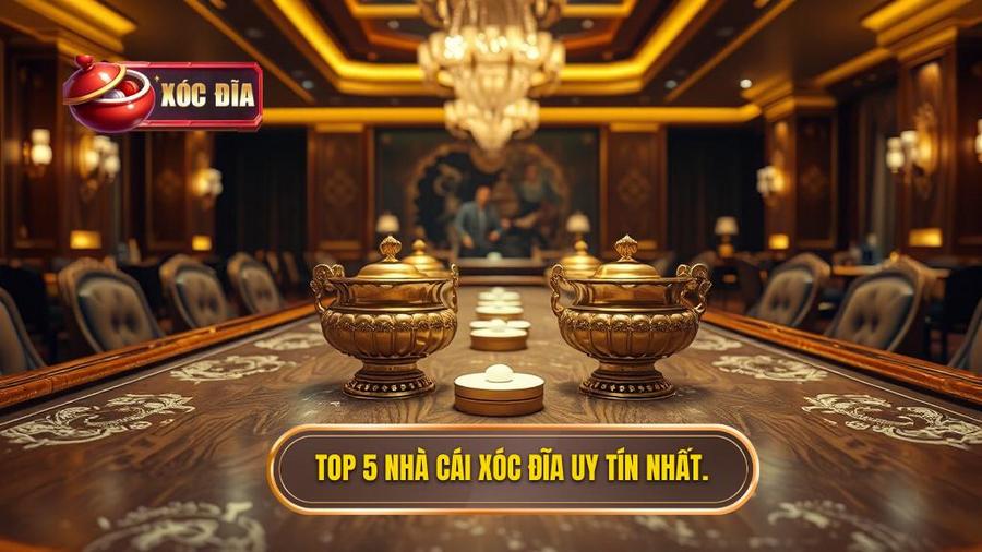 Top 5 nhà cái xóc đĩa uy tín